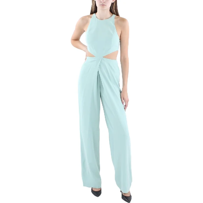 Alice and Olivia Womens Cut-Out  Jumpsuit