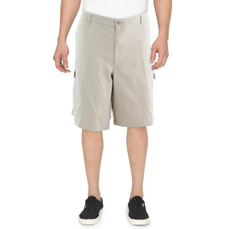 Dockers Mens Big & Tall Utility Cotton Cargo Shorts