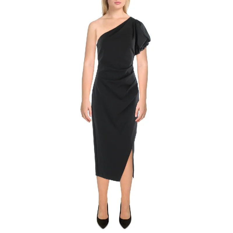 Lauren Ralph Lauren Womens Semi-Formal Midi Cocktail And Party Dress