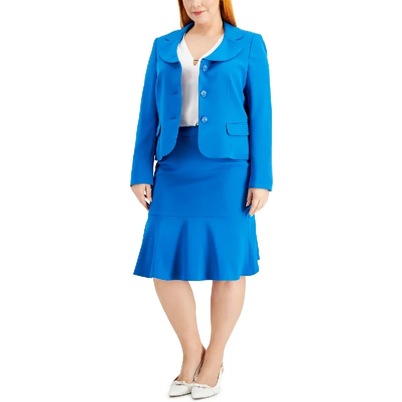 Le Suit Womens Plus 2PC  Skirt Suit