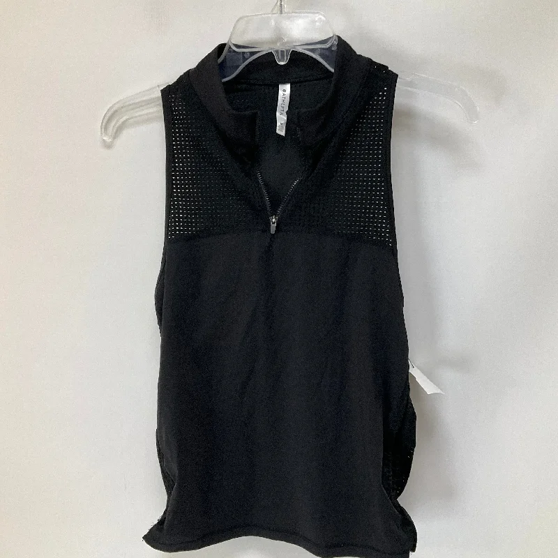 Black Athletic Tank Top Athleta, Size M